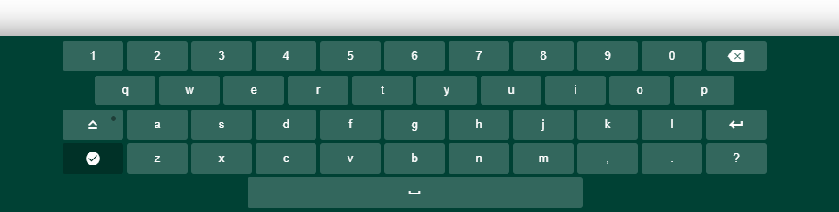 virtual keyboard